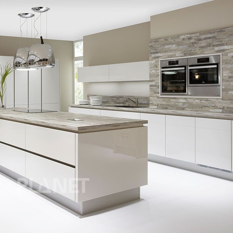 Hot Sale Pantry Furniture Wood Wall Cabinet MDF Melamine Cupboard Kitchen Units Set Furniture Cabinet