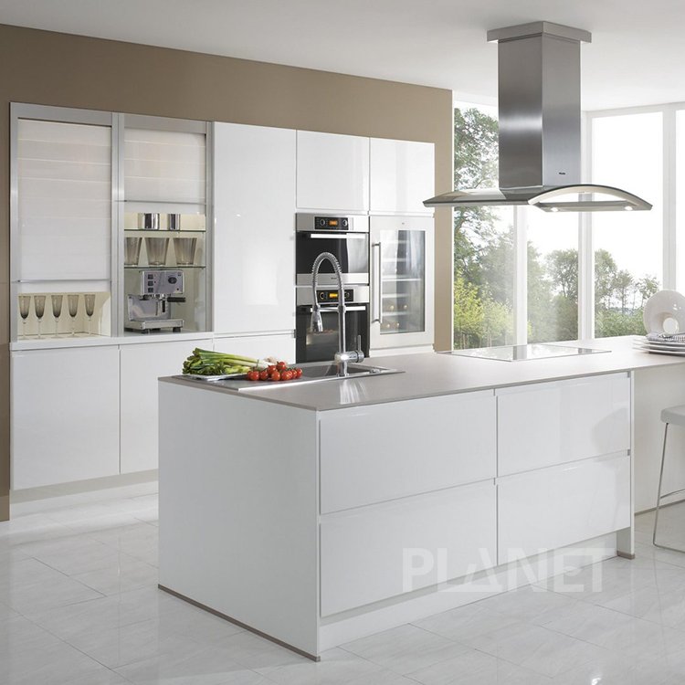 Hot Sale Pantry Furniture Wood Wall Cabinet MDF Melamine Cupboard Kitchen Units Set Furniture Cabinet