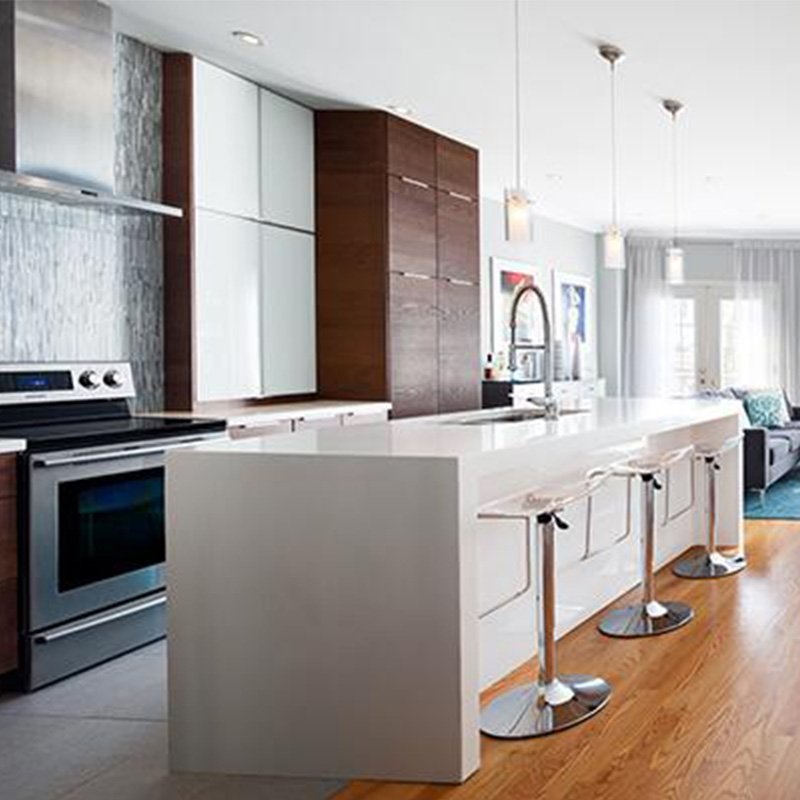 luxury kitchen cabinet modern style apartment furniture matte kitchen cupboards cabinet