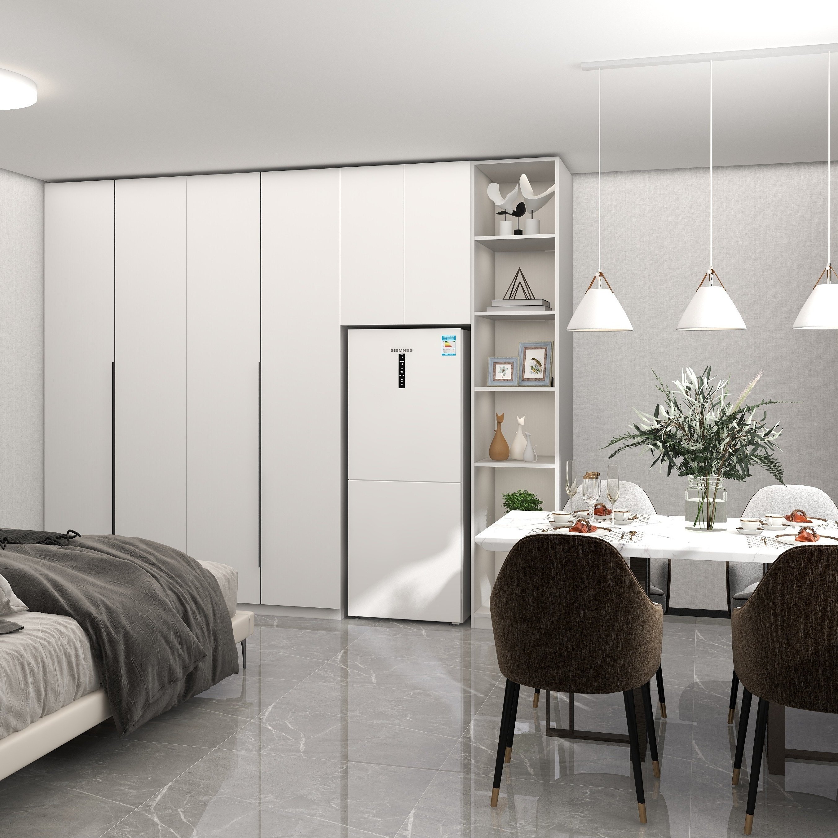 Hot Sale Wardrobe Custom Bedroom Cupboards Modular Custom Walk In Closets Customized Modern Bedroom Walkin Cabinet Wardrobe