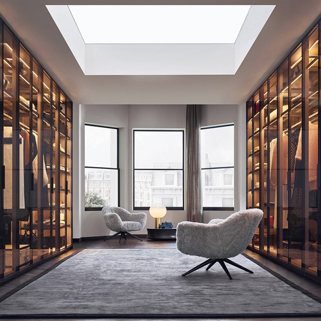 Modern Wardrobe bedroom furniture modern design glass wood wardrobe closet bedroom wardrobe closet