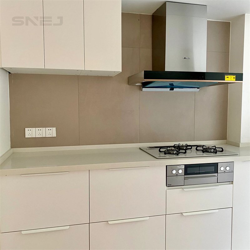 Low Price Kitchen Cabinet Natural White Kitchen For Bathroom Modern Style High Quality Cabinets Kitchen With Sink