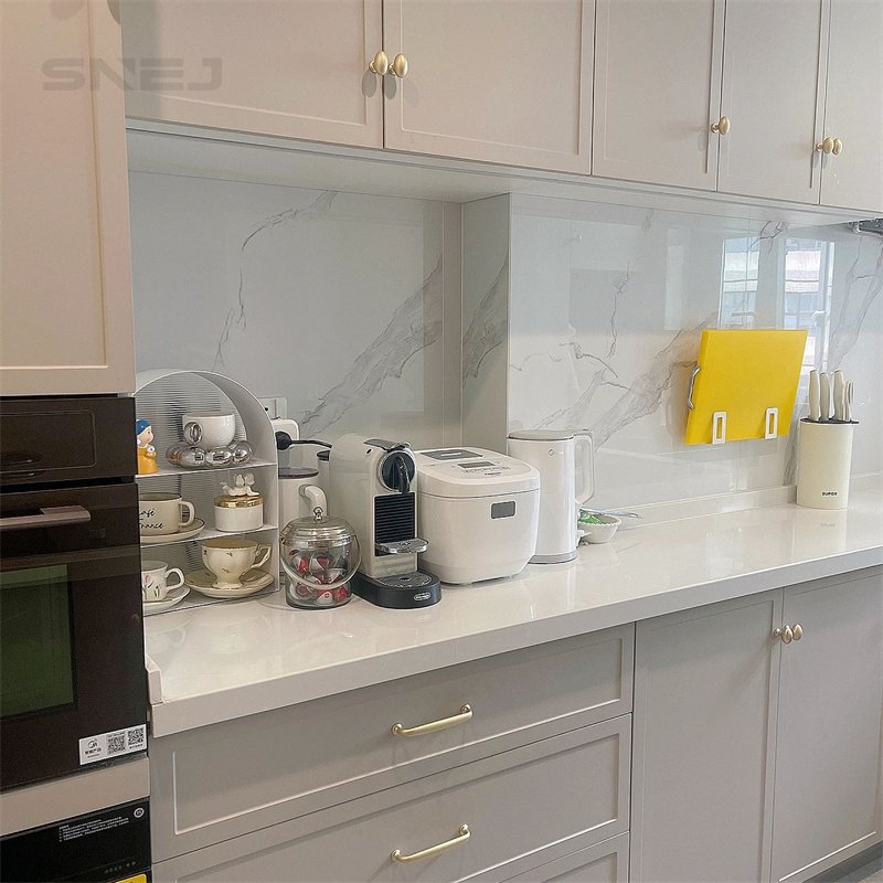 Low Price Kitchen Cabinet Natural White Kitchen For Bathroom Modern Style High Quality Cabinets Kitchen With Sink