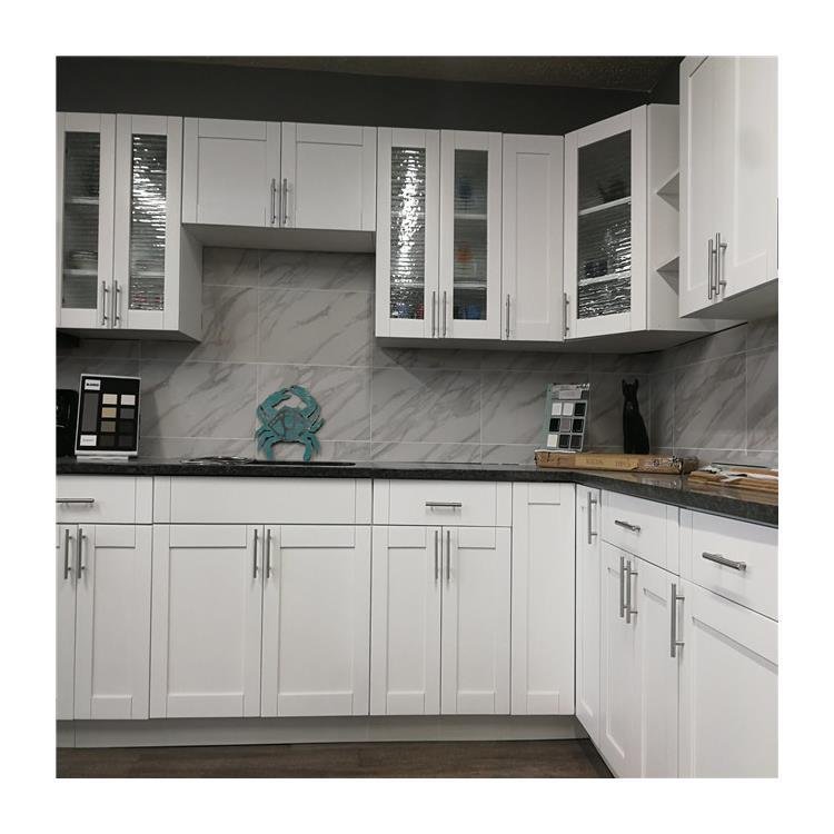 New Style Solid Wood Kitchen Cabinet Kitchen Cabinet Wooden Kitchen Cabinets