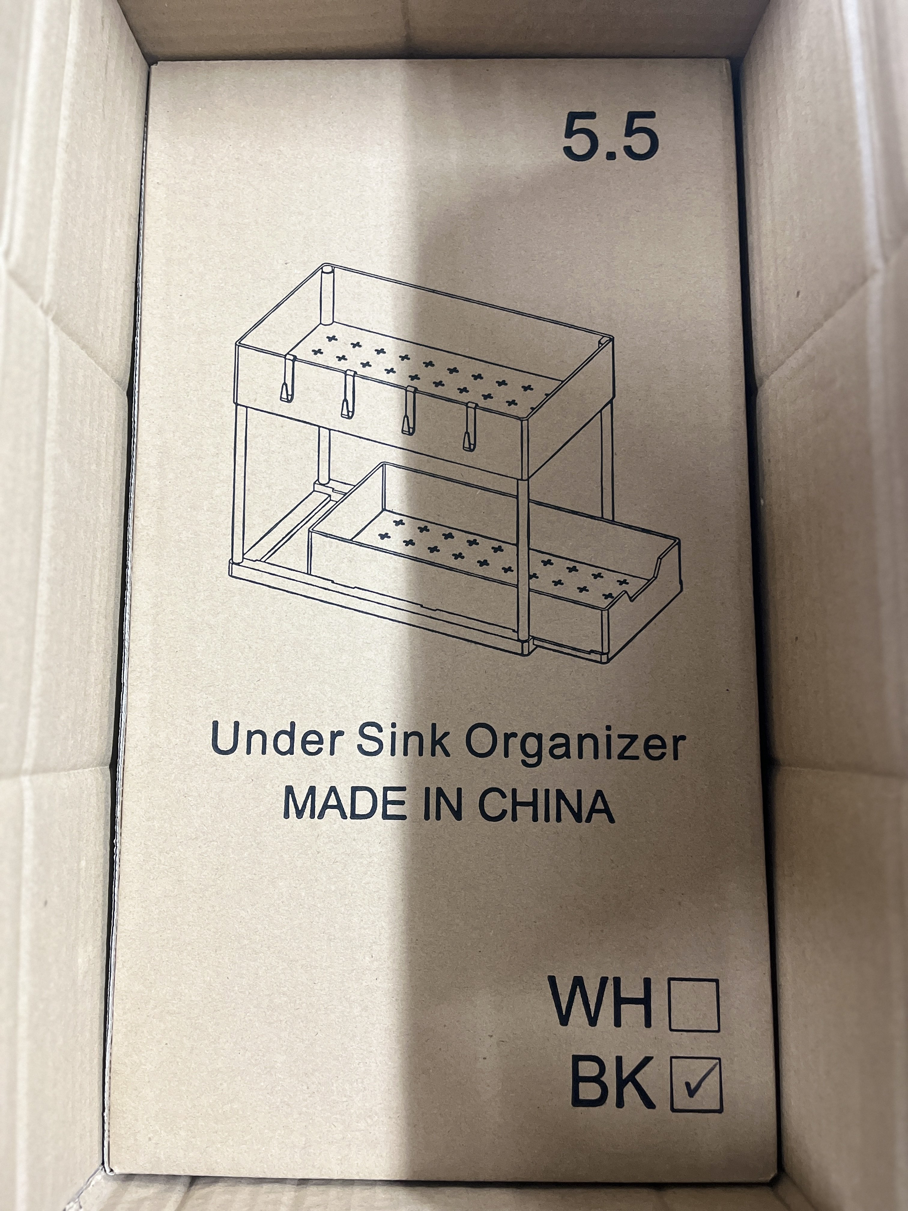 2 Tier Sliding Storage Boxes Kitchen Sink Organization Put Out Drawer under sink organizers and storage