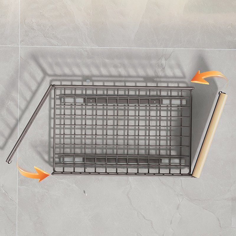 Manufacturer Wholesale Foldable Drawer Shelf Kitchen Cabinet Organizer Basket Pull-Out Storage Rack