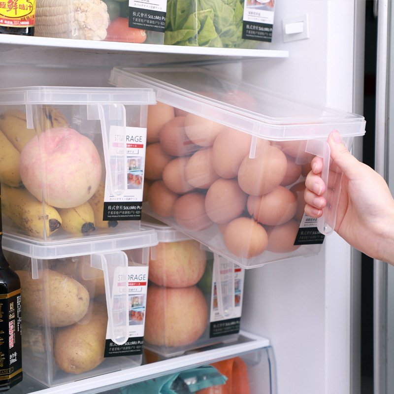 Plastic Kitchen Drawer Food Container Refrigerator Storage Box
