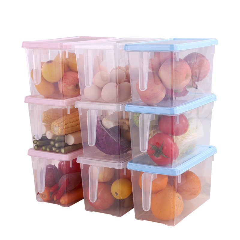 Plastic Kitchen Drawer Food Container Refrigerator Storage Box