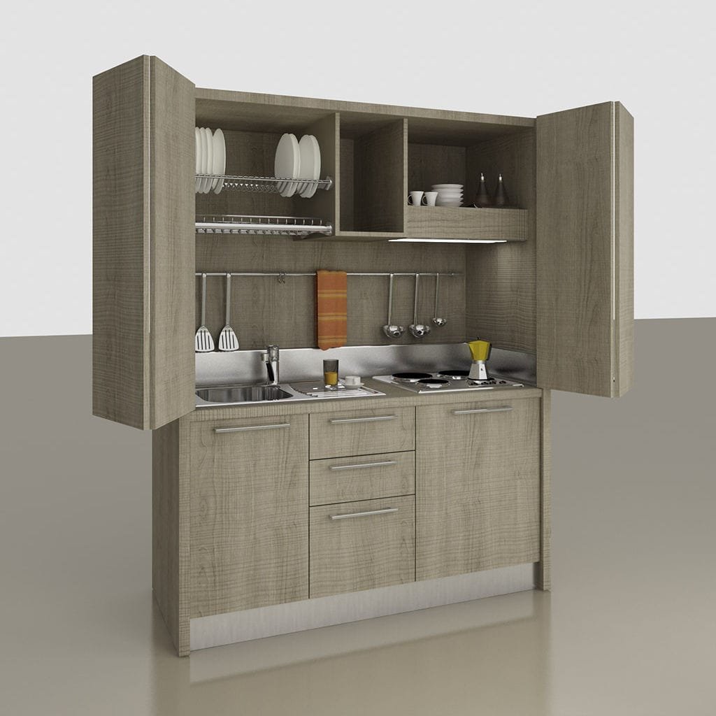 Hotel Furniture Mini Refrigerator Cabinet Hotel Mini Bars Cabinet with Sink
