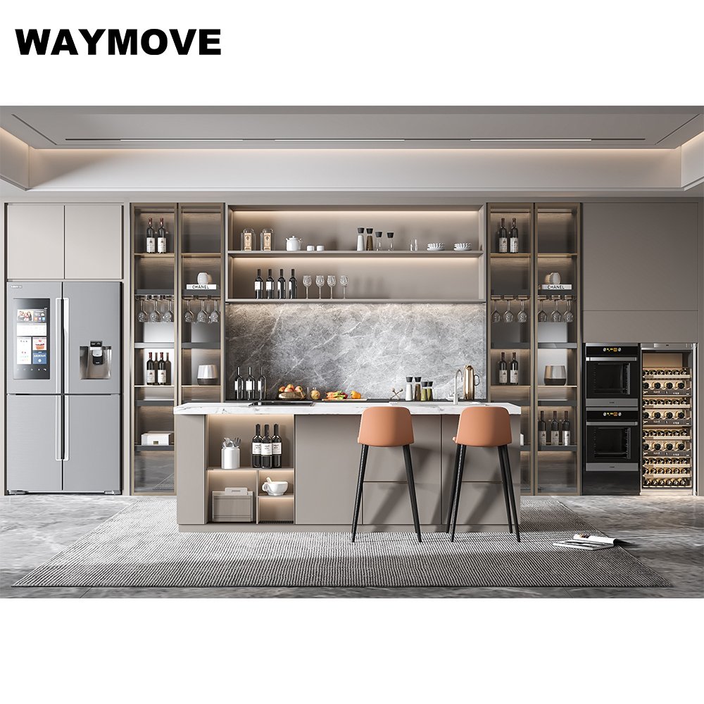 WAYMOVE Modern Kitchen Tap with Pull Sprayer Pull-Out Kitchen Mixer Appliance with Sink Accessories