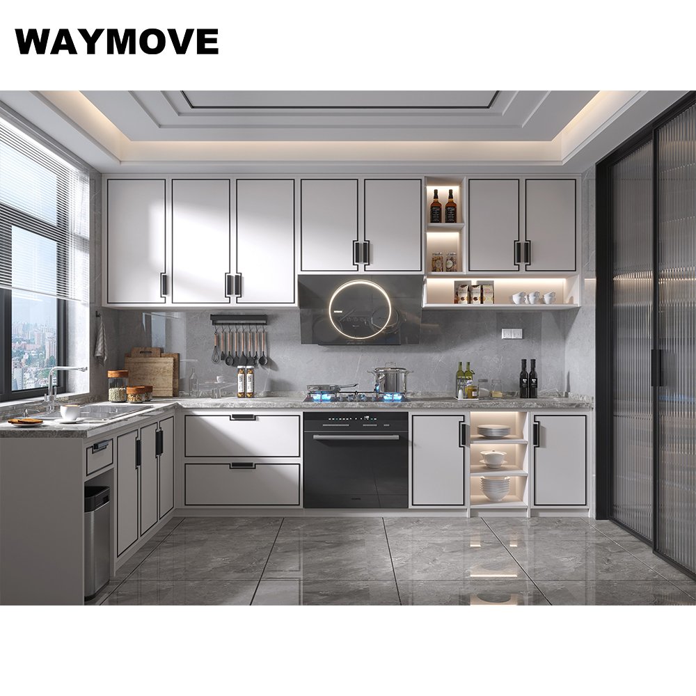 WAYMOVE Modern Kitchen Tap with Pull Sprayer Pull-Out Kitchen Mixer Appliance with Sink Accessories
