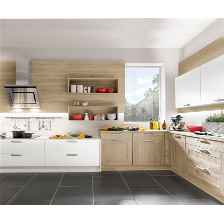Prima Housing High Level Good High Gloss Lacquer Kitchen Cabinet Doors Modular Kitchen Cabinet With Island