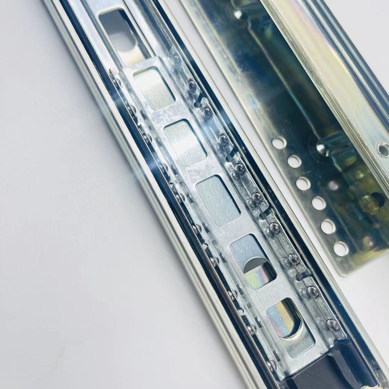 Side Mounted Runners Full Extension Drawer Slides For Pipe Tube Pull Wire Basket Slide