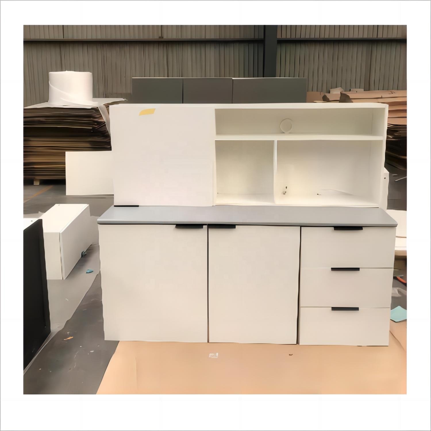 kitchen cabinets u shape pearl white prefab kitchen furniture wall hanging kitchen cabinet