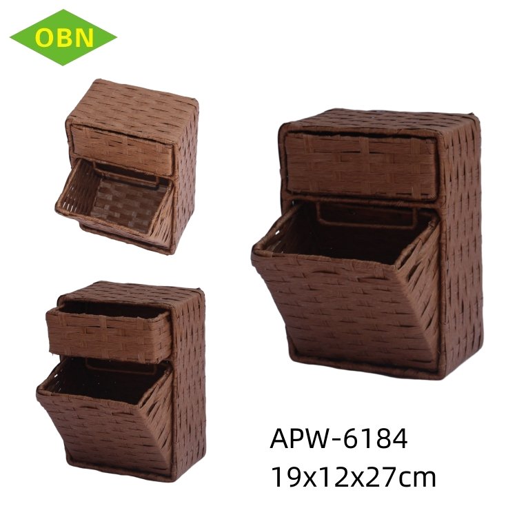 Household sundries Desk disposable basket cosmetic storage boxes 2 drawer storage box