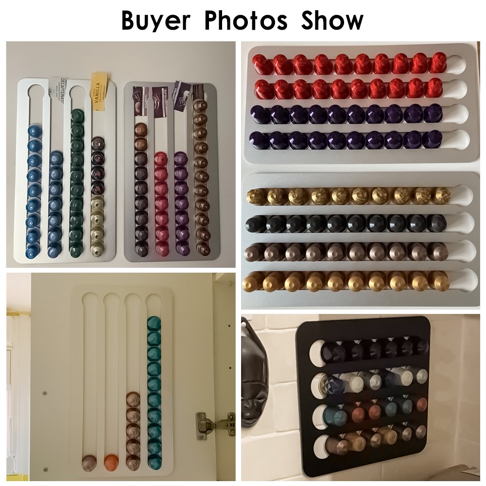 1PCS Dropshipping Stand Capsules Box Drawer Pods And Sugar Cafe En Holder Coffee Capsule Organizer Storage Basket
