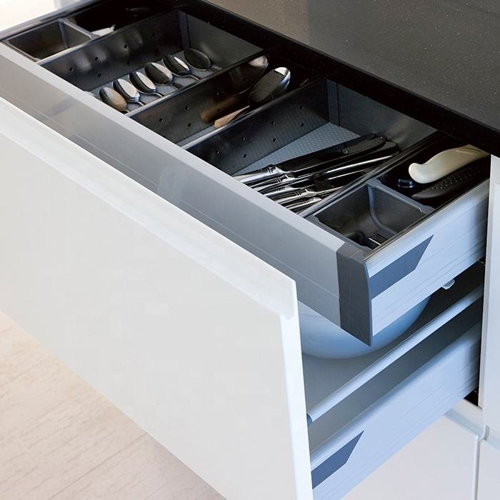 PA white custom high gloss designs kitchen cupboard