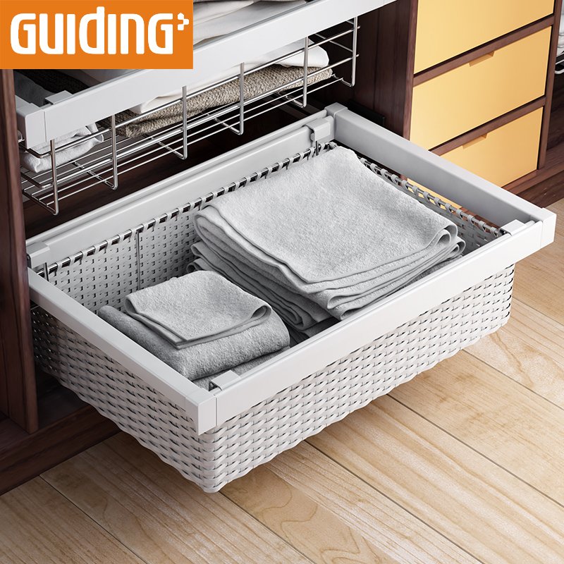 SV06 closet rattan basket wardrobe rattan basket For Closet Box Pants Rack Drawer