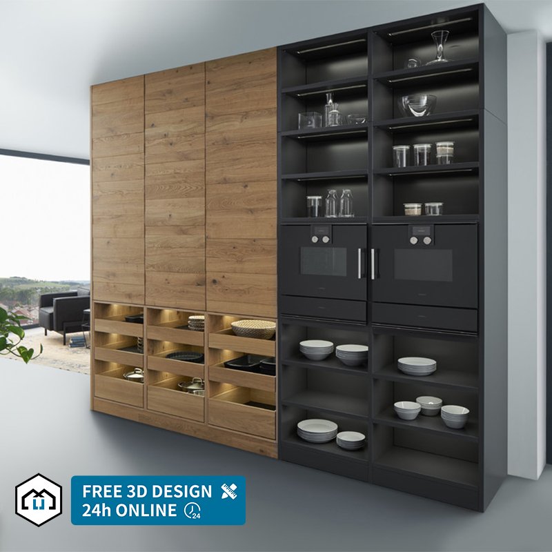 Factory New Design Modular Lacquer Custom Kitchen Remodeling