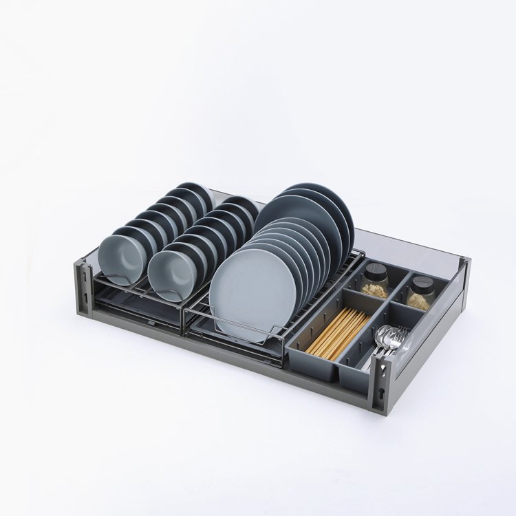 Kitchen furniture accessories sliding pull out basket drawers for kitchen cabinets