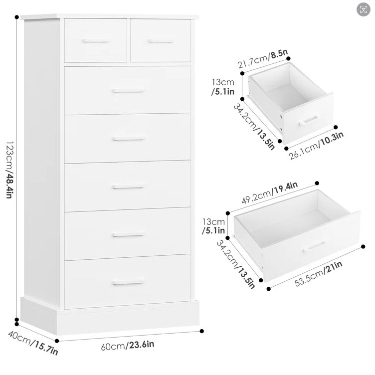 7 - Drawer Dresser
