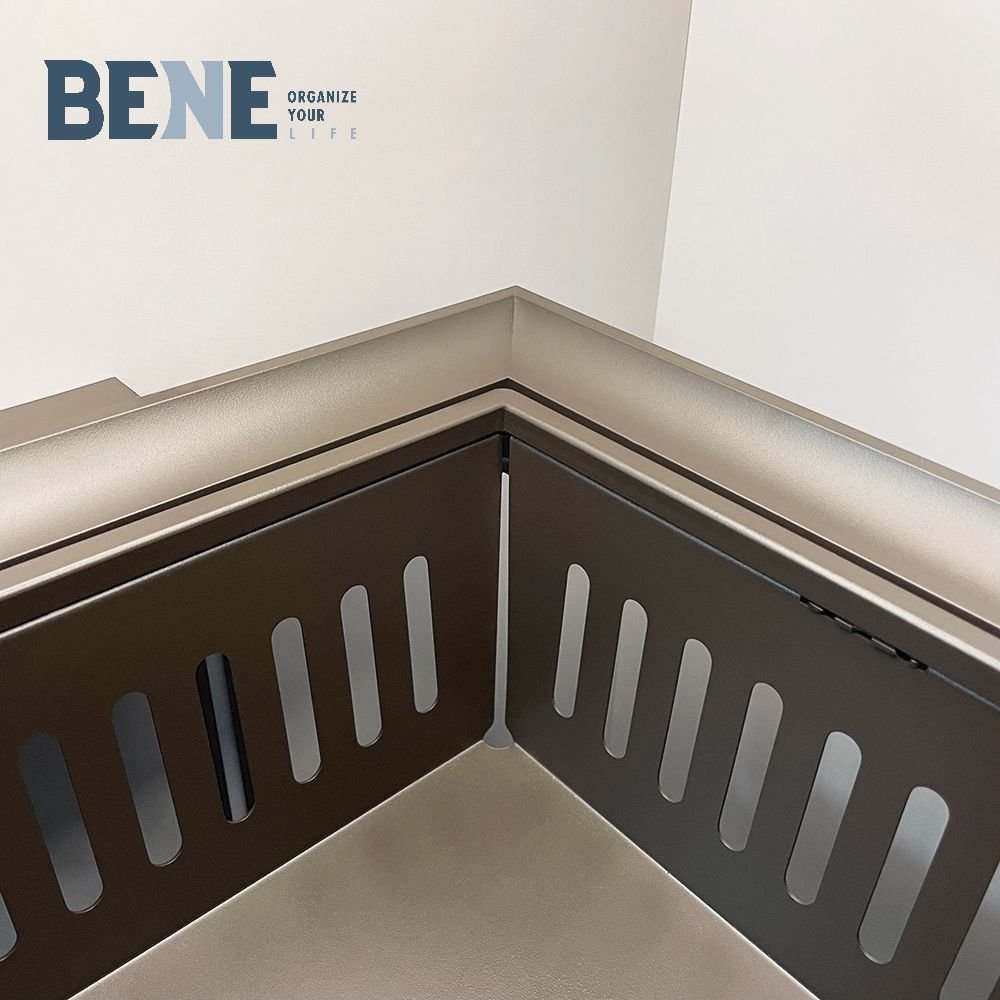 Pull out drawer basekt metal plate closet storage and organization wardrobe
