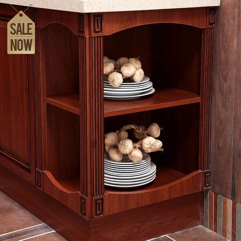 Listo Para Ensamblar Yan Tai Kitchen Todos Los Modernos Melamina Arce Gris Madera En Linea Gabinetes De Cocina