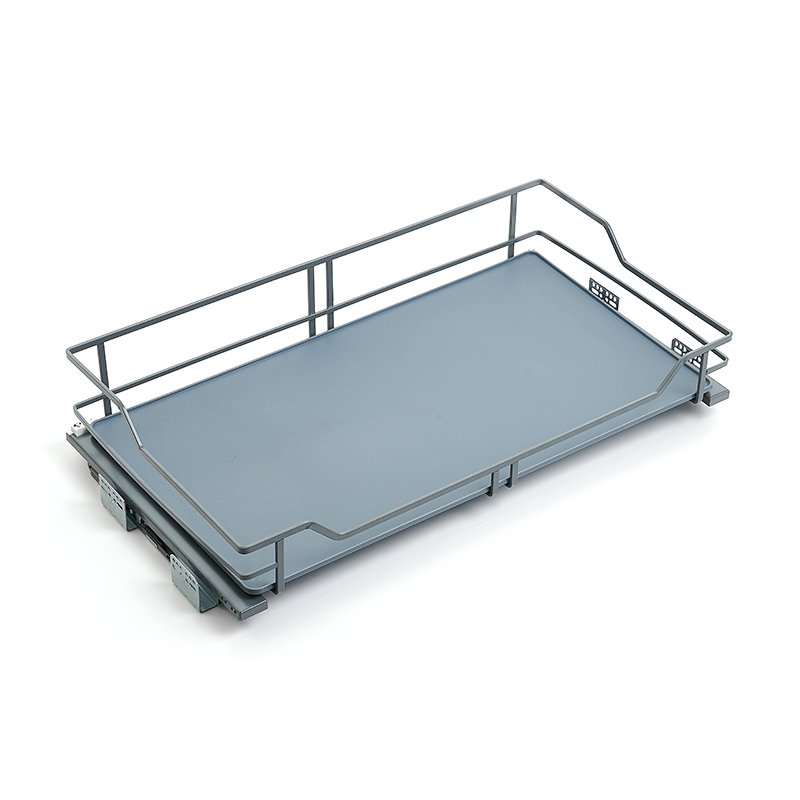 Base units four-side drawer basket Cutlery Drawer Basket Steel Wire Basket