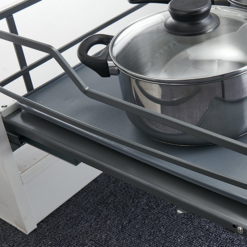 Base units four-side drawer basket Cutlery Drawer Basket Steel Wire Basket