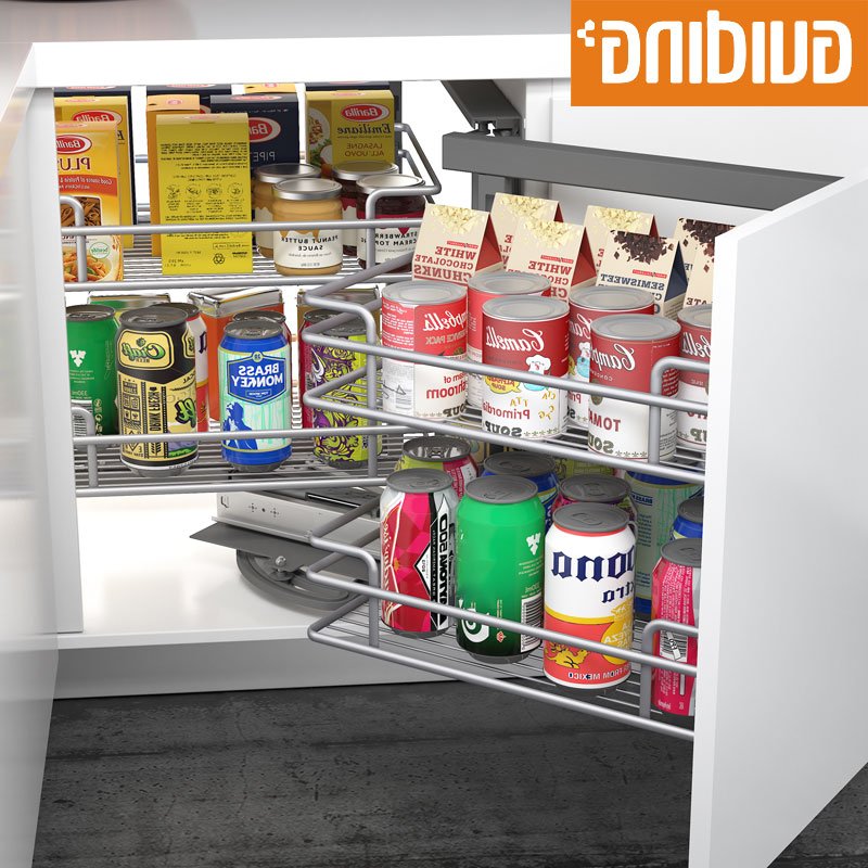 Blind Corner Kitchen Cabinet Organizers Nano Magic Corner Sliding Wire Shelves Kitchen reception For Kitchen Corner