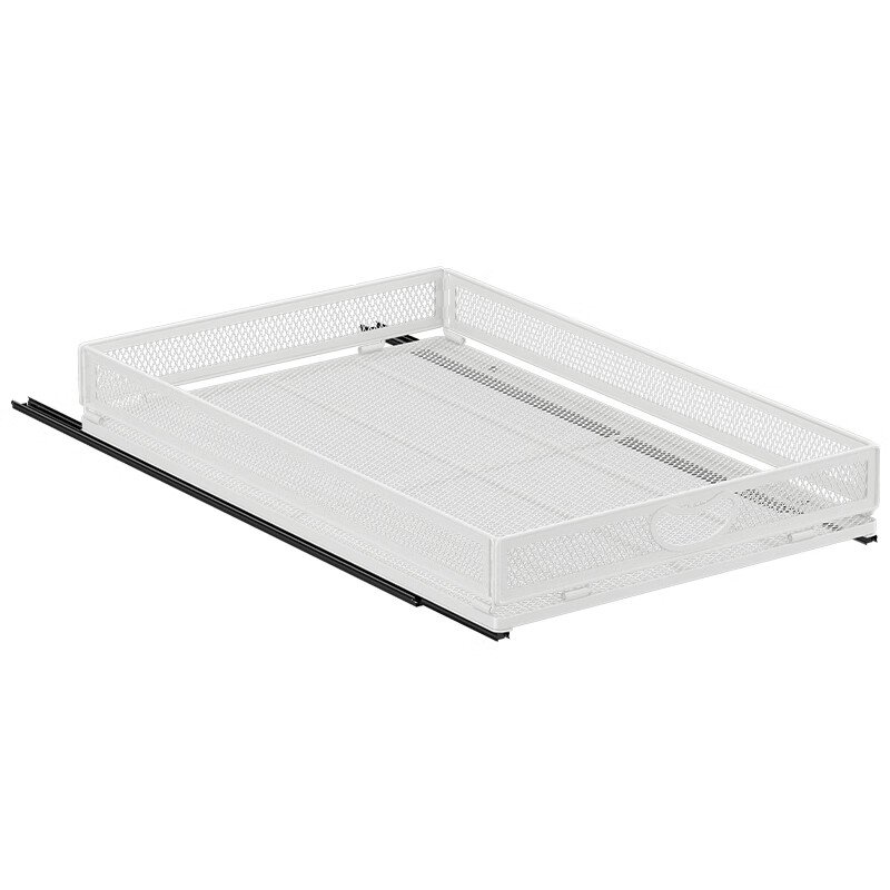 Slide Out Cabinet Drawer Pull Out Wire Basket Cabinet Organizer Heavy Duty Anti Rust Slide Pull Out Drawers for Kitchen Cabinets