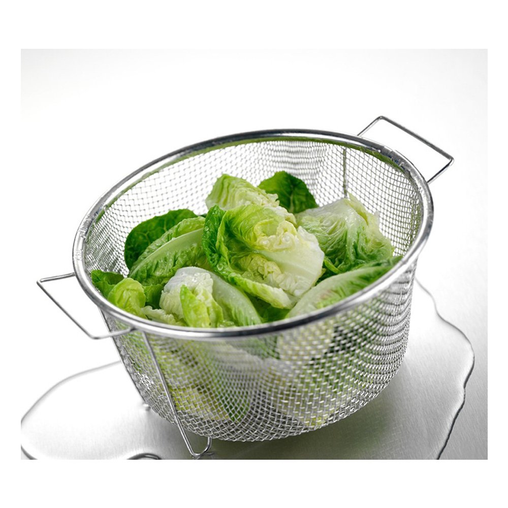 Stainless steel kitchen drawer basket Wire woven sliding cabinet basket