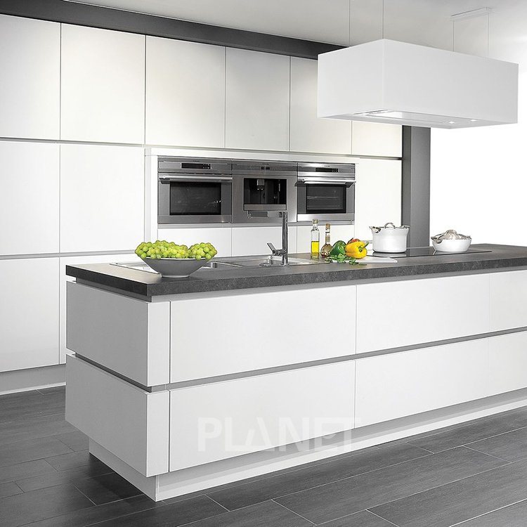 Sell like hot cakes finished prefabricated kitchen cabinets modular solid wood kitchen cabinets made in china