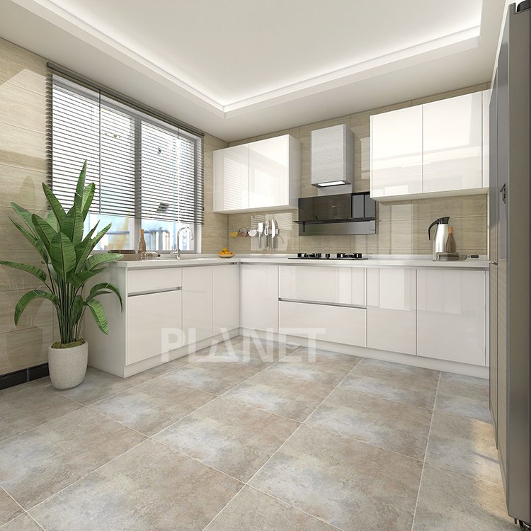 Trinidad And Tobago White Melamine Kitchen Cabinet Modern Mini Small Kitchen Cabinet For Small Kitchen
