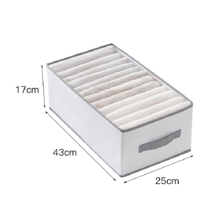 Hot selling clothes organizer closet storage washable wardrobe drawer organizer for clothes jeans underwear storage box