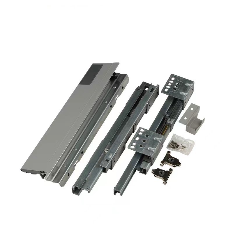 Supply Damping Buffer Concealed Slide Rail Damping pull basket riding horse drawing hidden buffer pull basket slide rail