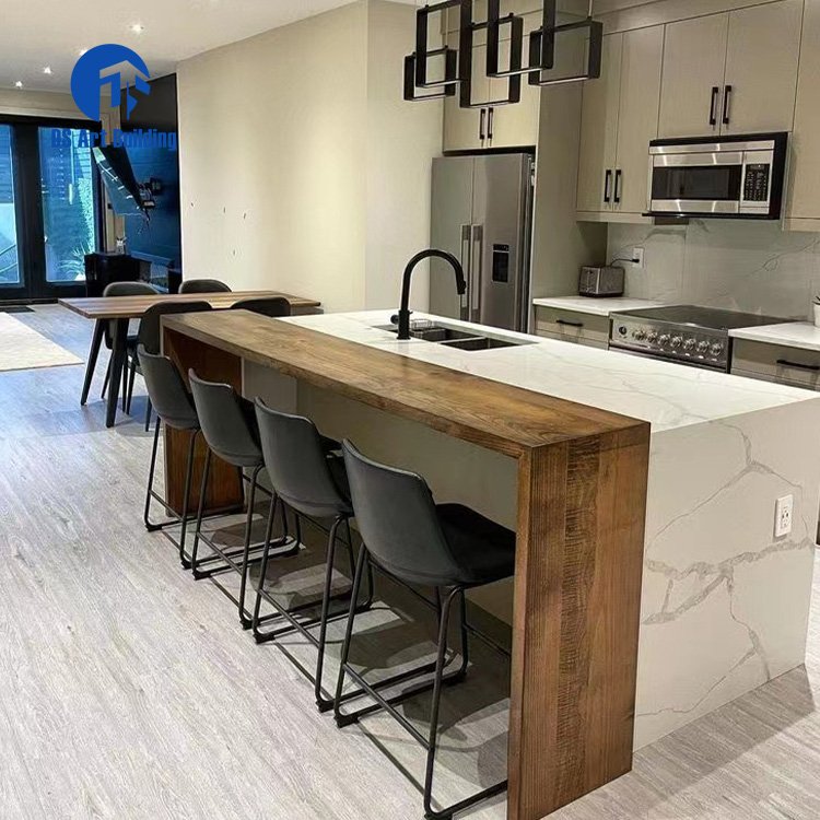 DS Gorgeous Functional Italian Kitchen Peninsula Modern Kitchen Cabinet Design With Island Bench Bar