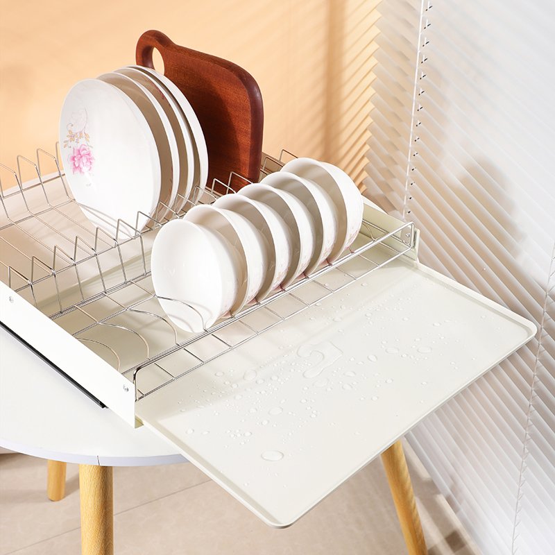 Kitchen cabinet storage bowl can be pulled out basket