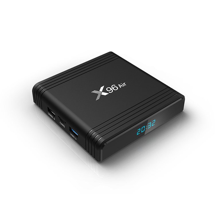4K X96 Air Android 9.0 TV Box Amlogic S905X3 64-bit quad core 2.4G /5G dual-band Wifi Smart Set-top Box Media Player Hot Sale