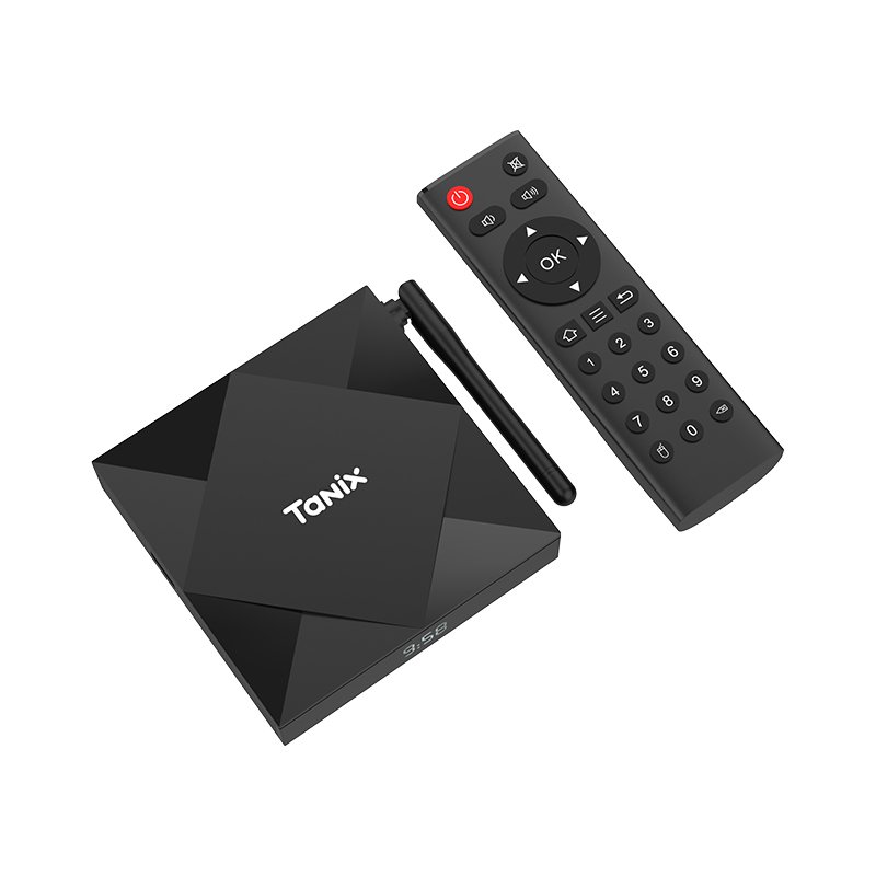 Brand Tanix 4GB Ram 32GB/64GB Rom Dual Wifi Android 10.0 Allwinner H616 tx6s Smart android tv box