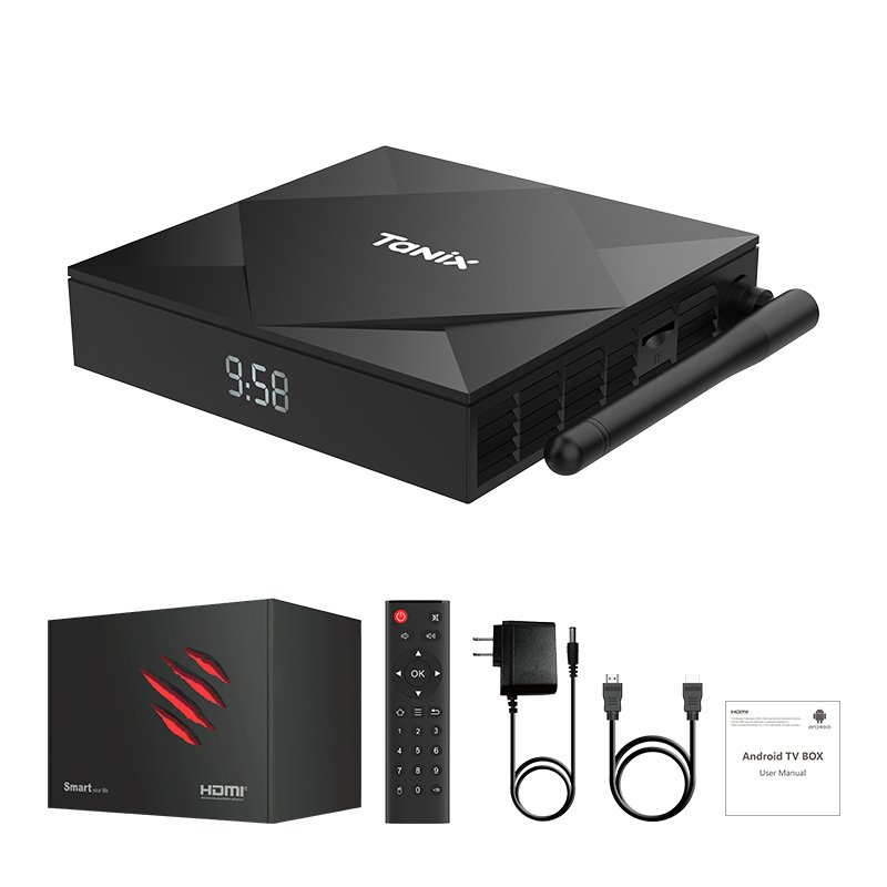 Brand Tanix 4GB Ram 32GB/64GB Rom Dual Wifi Android 10.0 Allwinner H616 tx6s Smart android tv box