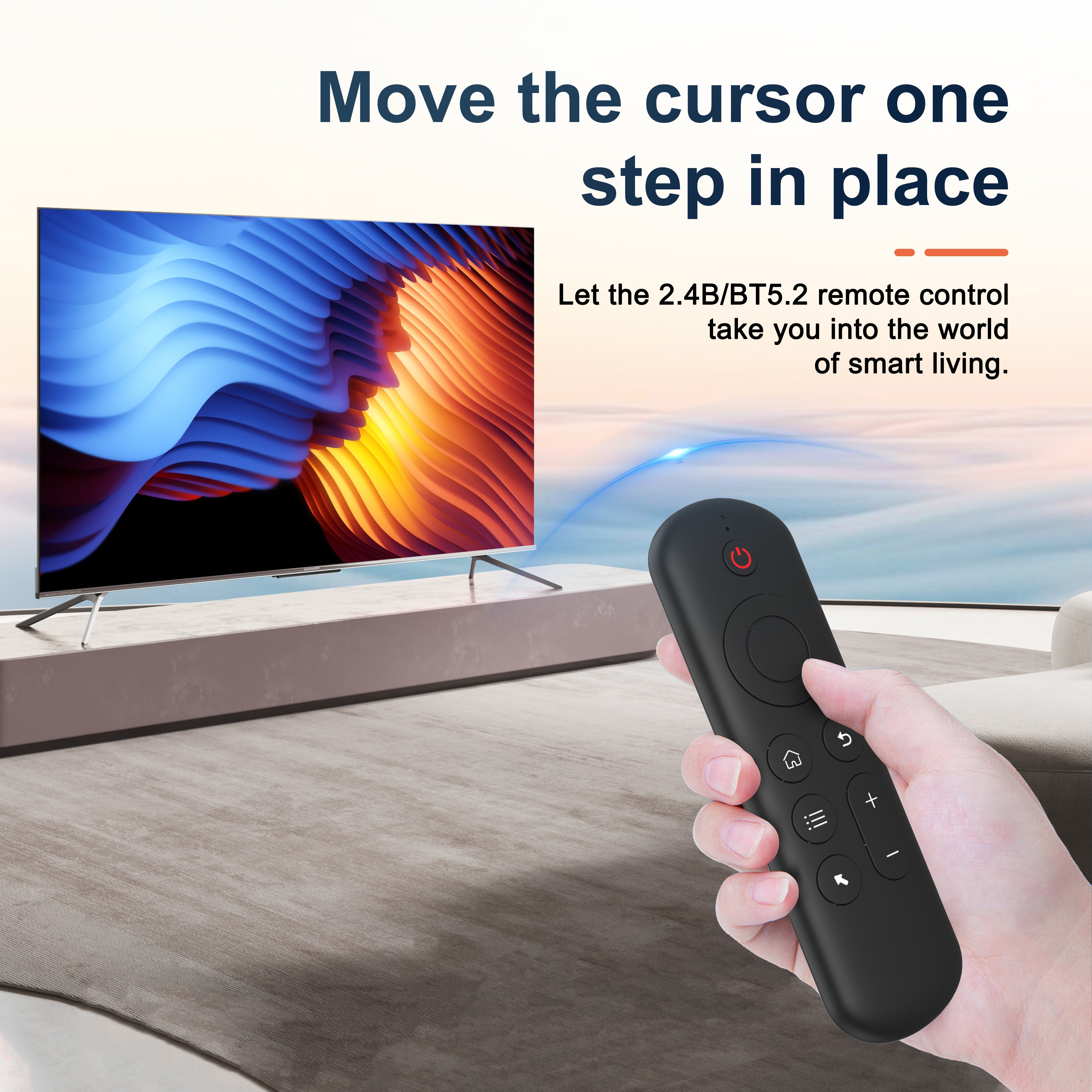 wholesale M5 Air Mouse 2.4G Wireless BT Dual Mode Keyboard Mouse Android TV set-top box Infrared Remote Control