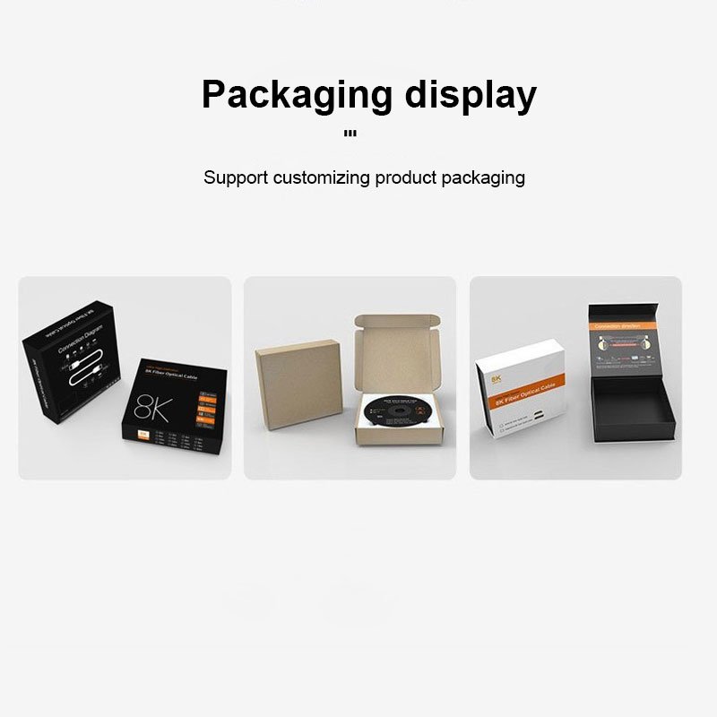 HDMI2.1 Fiber Cable 4K 8K AOC Ultra AOC Active 10M 20M 30M 40M 50M 60M 70M 80M 90M Fiber Optical HDMI Cable