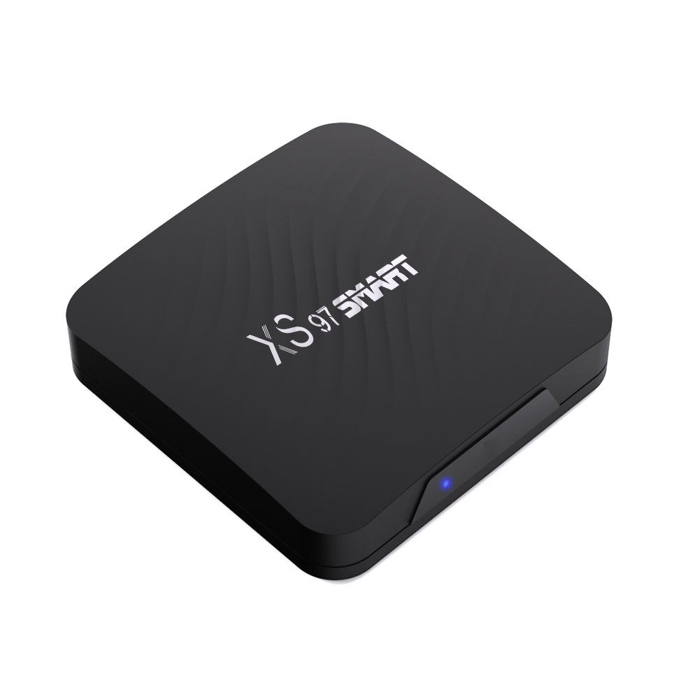 New Trend XS97 Smart Android 11 IPTV Set Top Box with 4GB RAM 32GB ROM BT 5.0 Amlogic S905Y4 Quad Core Processor 2.4G WiFi
