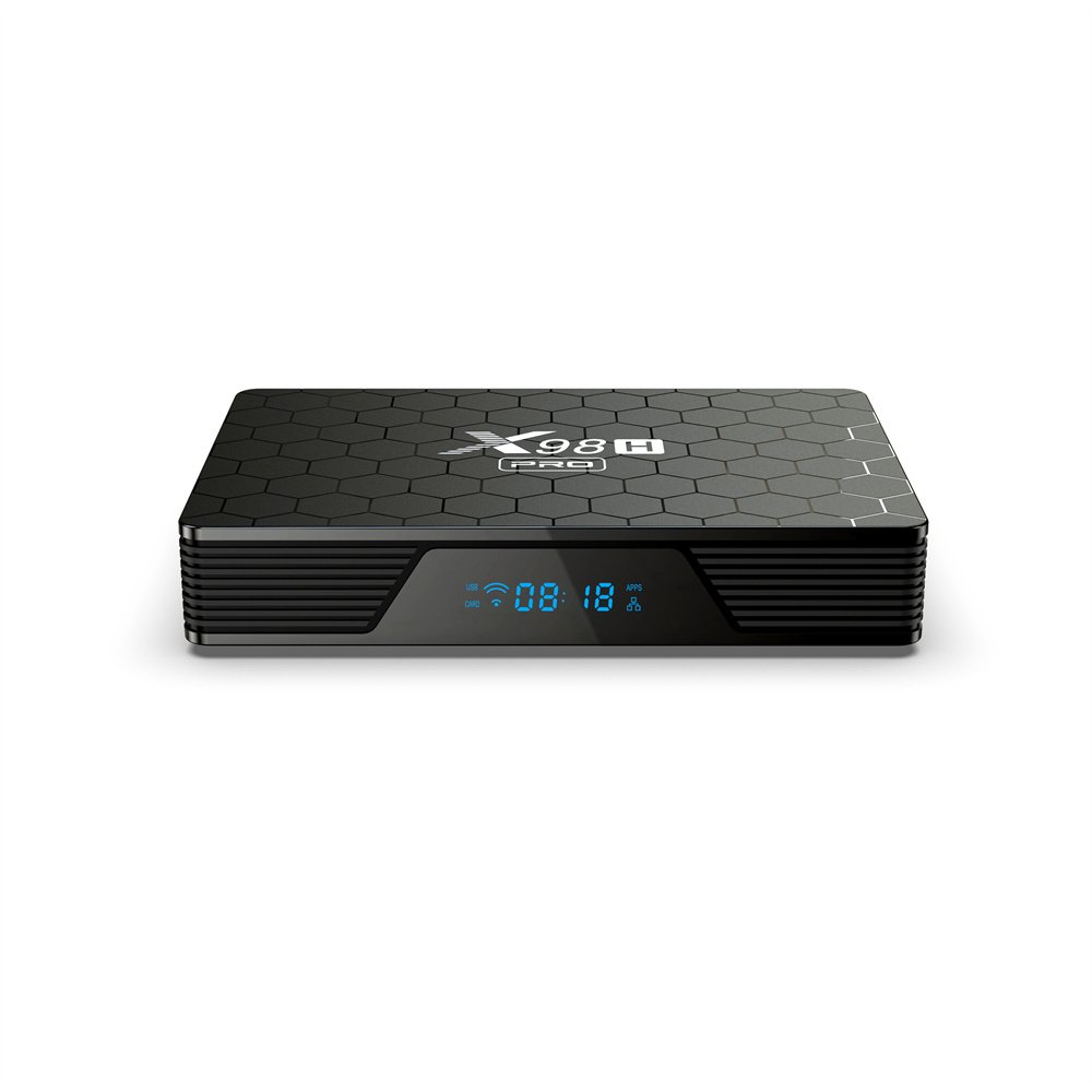 2023 New X98H PRO 4gb 32gb Android Tv Box 12.0 Smart TVBox Allwinner H618 2.4G 5Ghz Wifi 6 Smart set top box X98H PRO