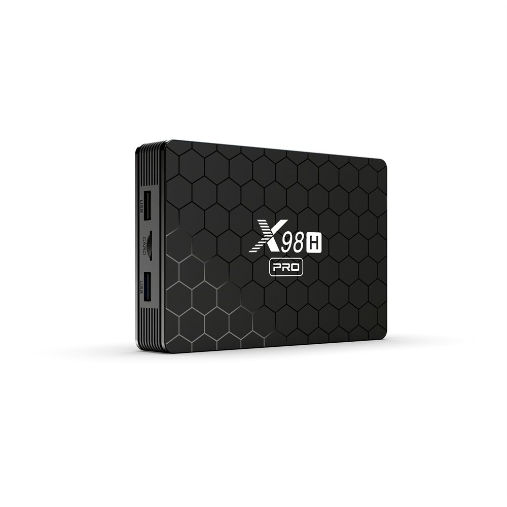 2023 New X98H PRO 4gb 32gb Android Tv Box 12.0 Smart TVBox Allwinner H618 2.4G 5Ghz Wifi 6 Smart set top box X98H PRO