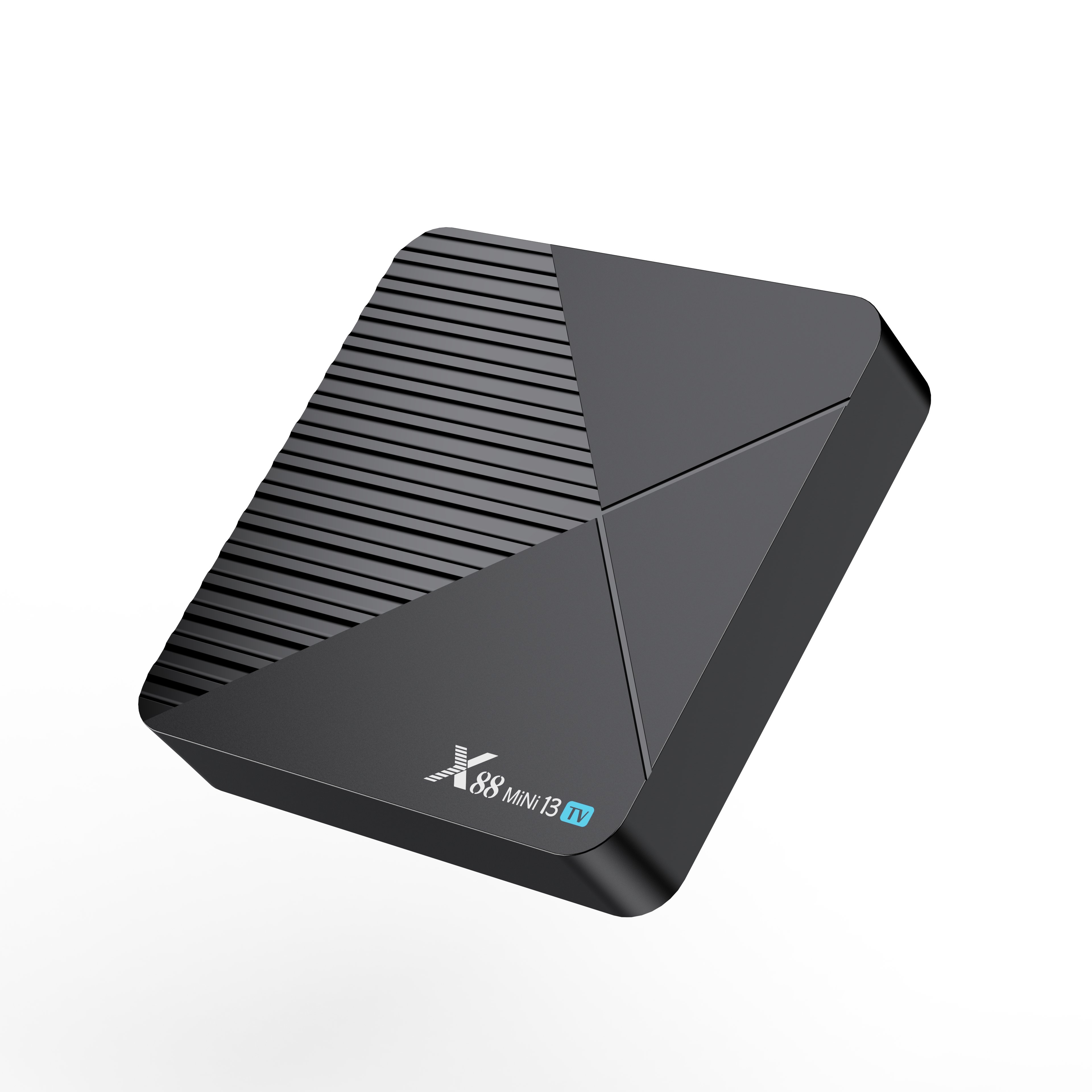 X88 Mini 13 TV RK3528 4GB 32GB Android 13 ATV OS TV Box 4K 2.4G/5G Dual WiFi Quad core Smart Set-top box BT Voice Remote Control