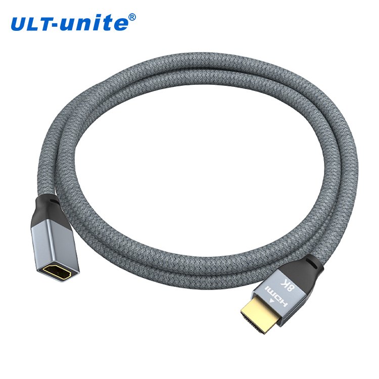 ULT-unite HDMI Cable 48Gbps 8K 60Hz 4K 120Hz HDMI Extension Cable For computer,TV set,STB