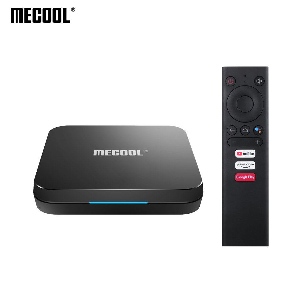 MECOOL KM9 PRO 2G 16G 4G 32G Voice Remote Control Google ATV 4K Android Android TV Box Set Top Box