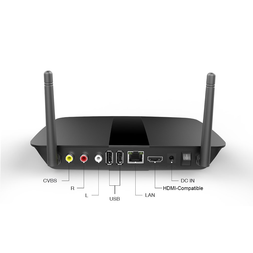 New Leadcool Q1504 Android 9.0 TV Box S905W Quad Core Ram 2GB Set Top Box 4K HDR USB2.0